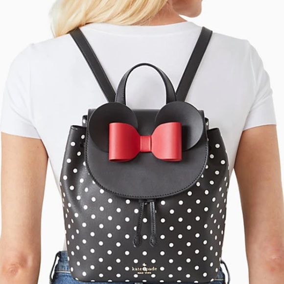 disney x kate spade new york minnie mouse backpack - Picture 5 of 16